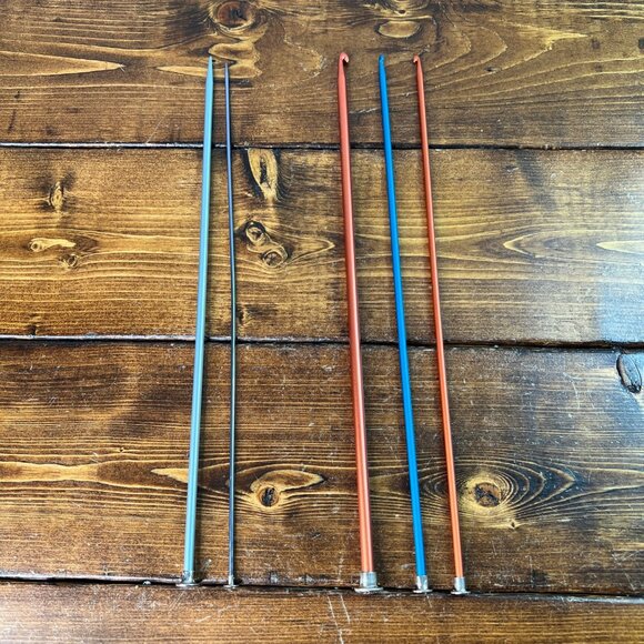 Vintage Boye USA Knitting Needles & Crochet Hooks Set - Picture 1 of 10